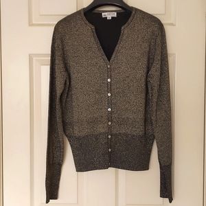 NWOT. Woman's Knit cardigan with sparkling.